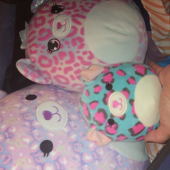 Dallas 12 "+Brandi mystery  bag 7.5"+Chelsea Cheetah 5" squishmallow New - Picture 15 of 17